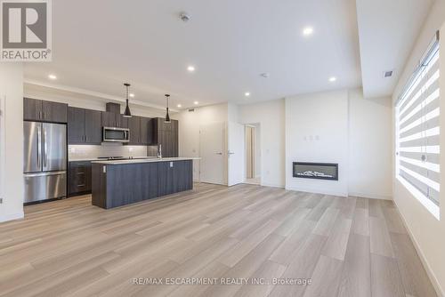 107 - 123 Lincoln Street, Welland, ON - Indoor Photo Showing Kitchen With Stainless Steel Kitchen With Upgraded Kitchen