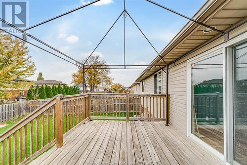 1547 Clover Avenue, Windsor, ON - Outdoor With Deck Patio Veranda With Exterior