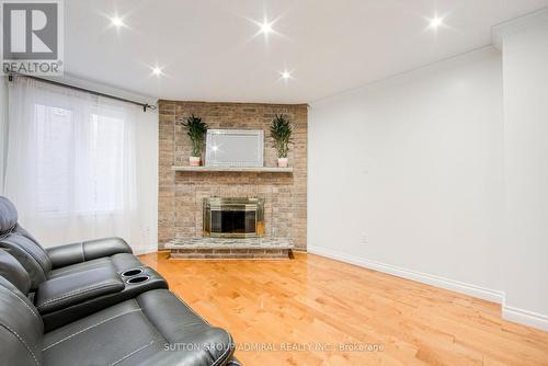 23 Millbank Court, Vaughan, ON - Indoor Photo Showing Living Room With Fireplace