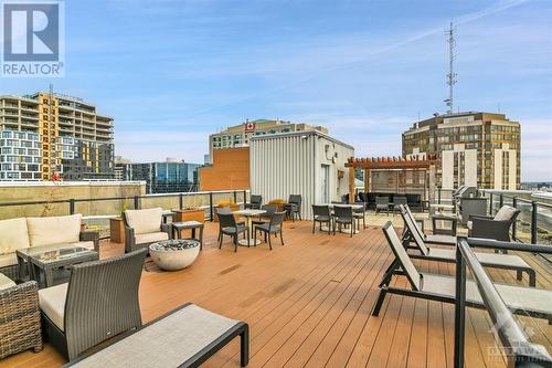 470 Laurier Avenue Unit#604, Ottawa, ON - Outdoor With Deck Patio Veranda