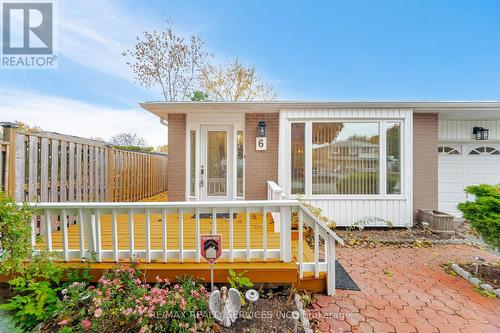 6 Glenmore Crescent, Brampton, ON - Outdoor With Deck Patio Veranda