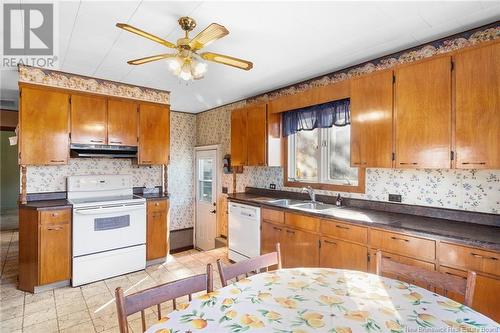 5448 Route 101, Central Blissville, NB - Indoor Photo Showing Kitchen With Double Sink