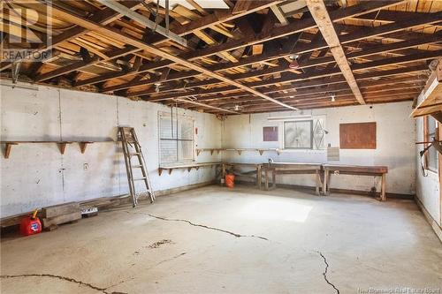 5448 Route 101, Central Blissville, NB - Indoor Photo Showing Basement