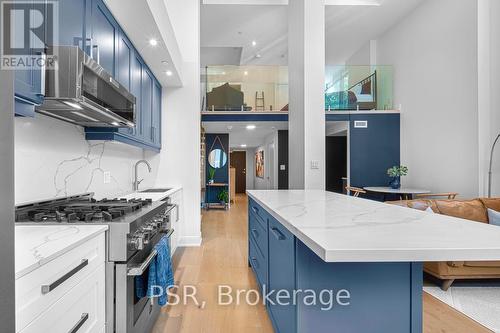 105 - 430 Roncesvalles Avenue, Toronto, ON - Indoor Photo Showing Kitchen With Upgraded Kitchen