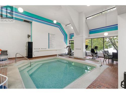 201 1995 Beach Avenue, Vancouver, BC - Indoor Photo Showing Other Room With In Ground Pool