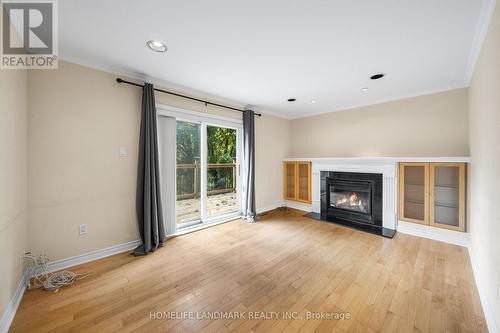 9 Silvergrove Road, Toronto, ON - Indoor Photo Showing Living Room With Fireplace