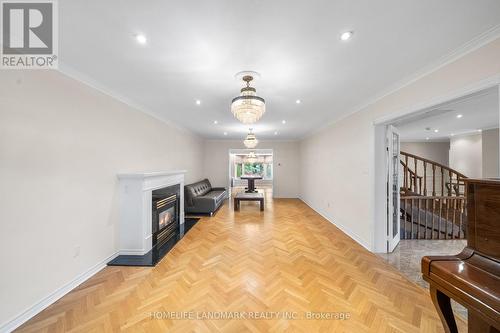 9 Silvergrove Road, Toronto, ON - Indoor With Fireplace