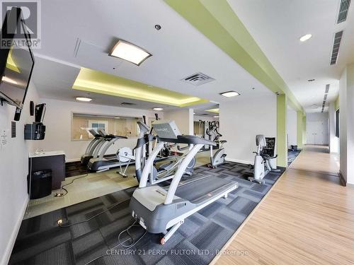 1004 - 100 Western Battery Road, Toronto, ON - Indoor Photo Showing Gym Room