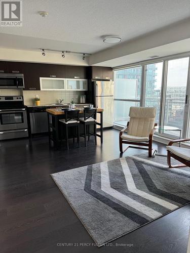 1004 - 100 Western Battery Road, Toronto, ON - Indoor Photo Showing Living Room