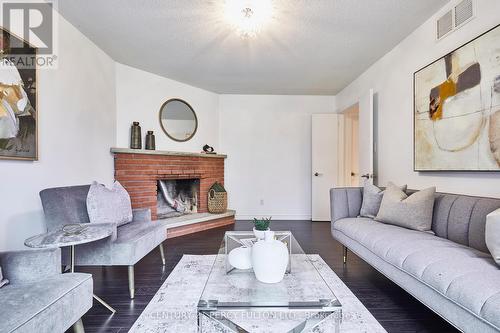 472 Sheppard Avenue, Pickering, ON - Indoor Photo Showing Living Room With Fireplace