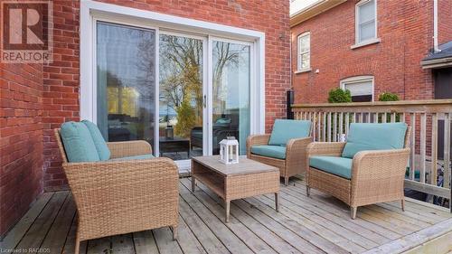 56 Bridge Street, Meaford, ON - Outdoor With Deck Patio Veranda With Exterior