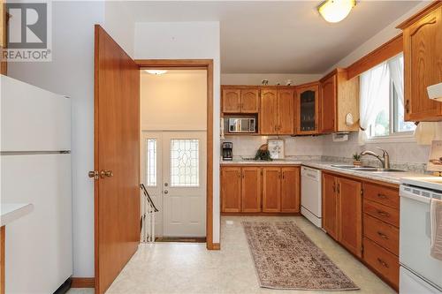 448 Albinson Street, Sudbury, ON - Indoor Photo Showing Kitchen With Double Sink