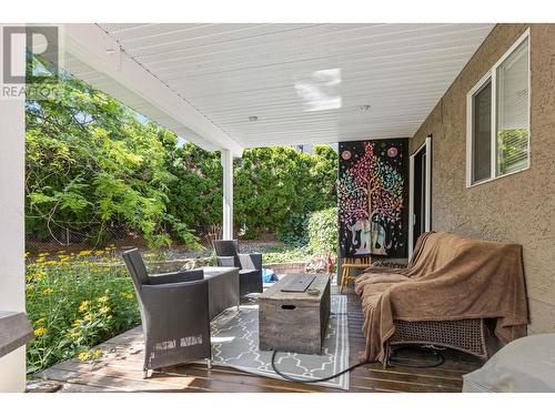 222 Biggar Road, Kelowna, BC - Outdoor With Deck Patio Veranda With Exterior