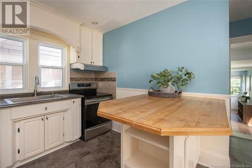 651 Churchill Row, Fredericton, NB - Indoor Photo Showing Kitchen With Double Sink