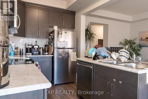 204 Sunflower Place, Welland, ON - Indoor Photo Showing Kitchen With Double Sink