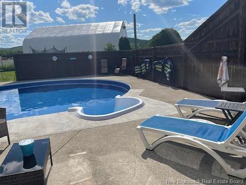 43 Highland Drive, Tide Head, NB - Outdoor With In Ground Pool