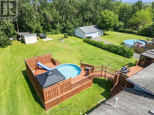 15 Sparrow Court, Kawartha Lakes, ON - Outdoor With Above Ground Pool With Backyard