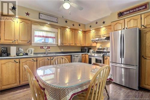 41 Bannister Road, Colpitts Settlement, NB - Indoor Photo Showing Kitchen With Double Sink