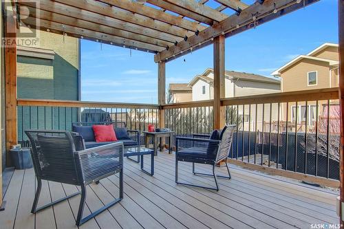 5417 Blake Crescent, Regina, SK - Outdoor With Deck Patio Veranda With Exterior