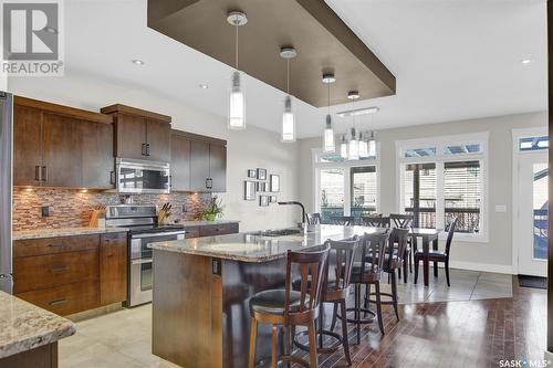 5417 Blake Crescent, Regina, SK - Indoor Photo Showing Kitchen With Upgraded Kitchen