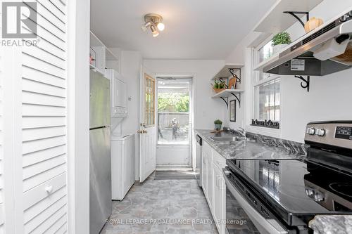 36 Lower Union Street, Kingston, ON - Indoor Photo Showing Kitchen With Double Sink