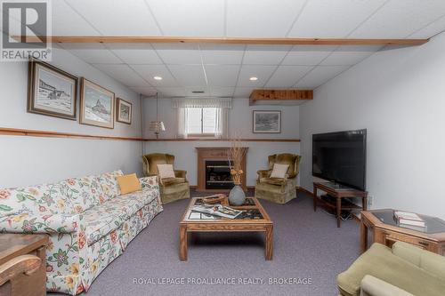 963 Auden Park Drive, Kingston, ON - Indoor Photo Showing Living Room With Fireplace