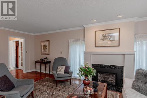 196 Country Club Drive, Kingston, ON - Indoor Photo Showing Living Room With Fireplace