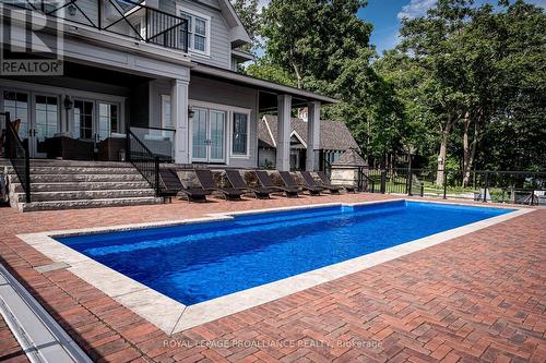 24 King Pitt Road, Kingston, ON - Outdoor With In Ground Pool With Deck Patio Veranda