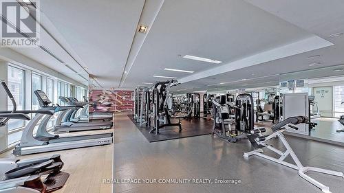 907 - 8 The Esplanade Street, Toronto, ON - Indoor Photo Showing Gym Room