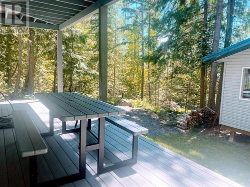 7316 Aspen Road, Anglemont, BC - Outdoor With Deck Patio Veranda With Exterior