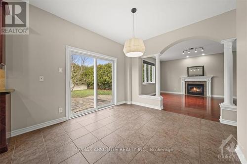 58 Queenston Drive, Ottawa, ON - Indoor With Fireplace