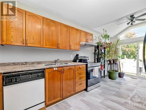 2099 Lauzon Street, Ottawa, ON - Indoor Photo Showing Kitchen With Double Sink