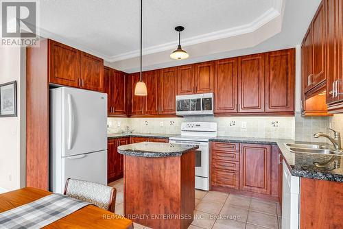 503 - 483 Faith Drive, Mississauga, ON - Indoor Photo Showing Kitchen With Double Sink