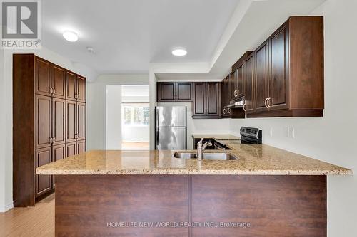 8 Shiff Crescent, Brampton, ON - Indoor Photo Showing Kitchen With Double Sink