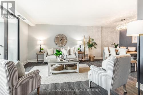 312 - 92 Church Street S, Ajax, ON - Indoor Photo Showing Living Room