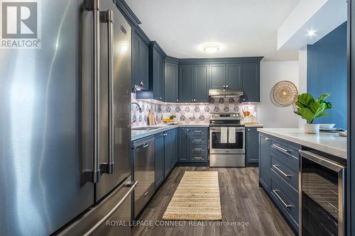 312 - 92 Church Street S, Ajax, ON - Indoor Photo Showing Kitchen With Stainless Steel Kitchen With Upgraded Kitchen