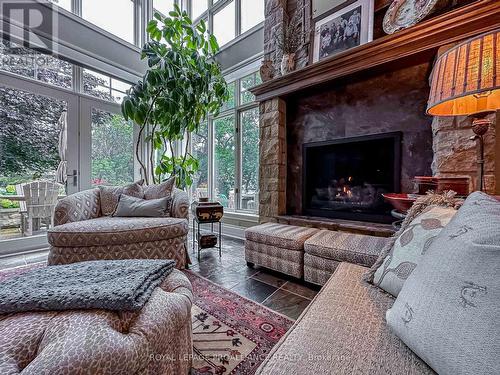 96 & 88 Spithead Road, Gananoque, ON - Indoor Photo Showing Living Room With Fireplace