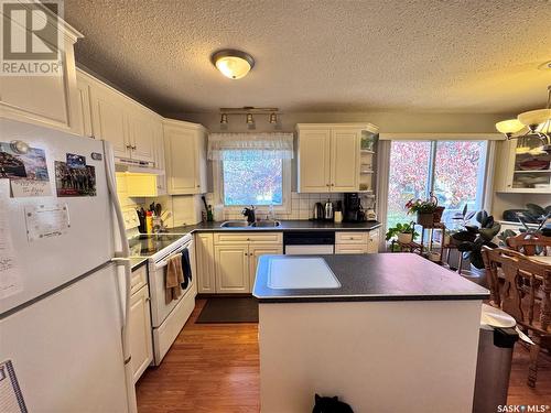 312 Park Avenue S, Langham, SK - Indoor Photo Showing Kitchen With Double Sink