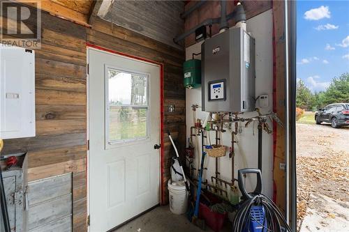 Garage boiler system. - 287 Tv Tower Road, Pembroke, ON - Indoor