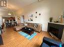 205 Third Avenue Unit# 1416, Invermere, BC  - Indoor Photo Showing Living Room With Fireplace 