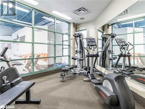 4185 Shipp Drive Unit# 1117, Mississauga, ON - Indoor Photo Showing Gym Room