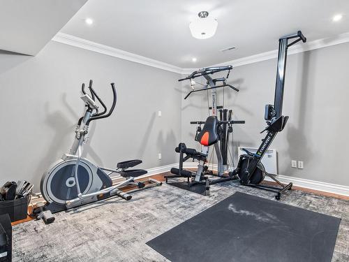 Exercise room - 750 Rue Des Châtaigniers, Boucherville, QC - Indoor Photo Showing Gym Room