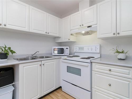 301-827 North Park St, Victoria, BC - Indoor Photo Showing Kitchen With Double Sink