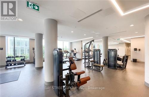 1207 - 38 Forest Manor Road, Toronto, ON - Indoor Photo Showing Gym Room