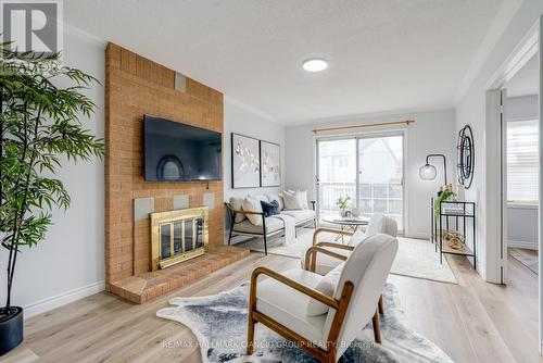 39 Artillery Street, Toronto, ON - Indoor Photo Showing Living Room With Fireplace