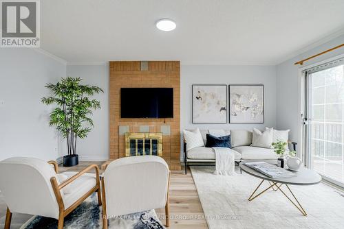 39 Artillery Street, Toronto, ON - Indoor Photo Showing Living Room With Fireplace