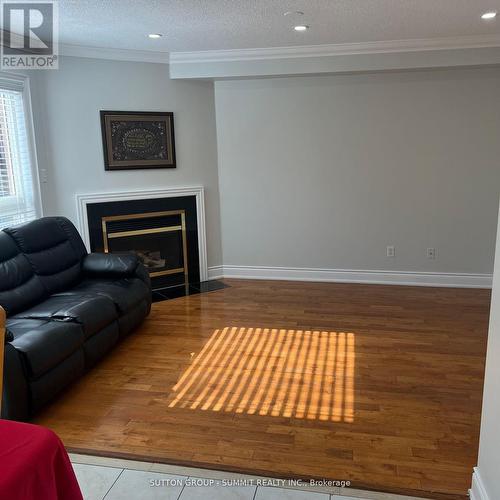 57 Trudelle Crescent, Brampton, ON - Indoor Photo Showing Living Room With Fireplace