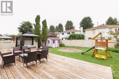 1609 Bottriell Way, Ottawa, ON - Outdoor With Deck Patio Veranda With Backyard