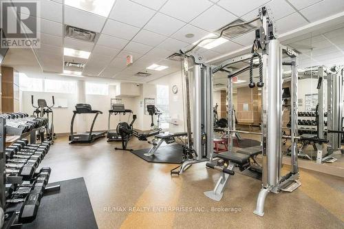 1303 - 1055 Southdown Road, Mississauga, ON - Indoor Photo Showing Gym Room