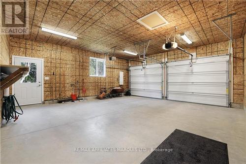 284 Kitley South Elmsey Townline Road, Rideau Lakes, ON - Indoor Photo Showing Garage